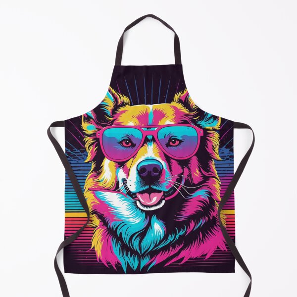 Item preview, Dog with glasses because even naps deserve to be transformed into stylish moments, with a touch of canine fashion designed and sold by Pulsant Paintings.