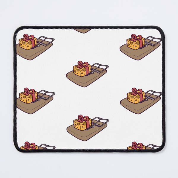 Item preview, Funny Mouse Trap Cheese Gift Cartoon designed and sold by ThumboArtBumbo.
