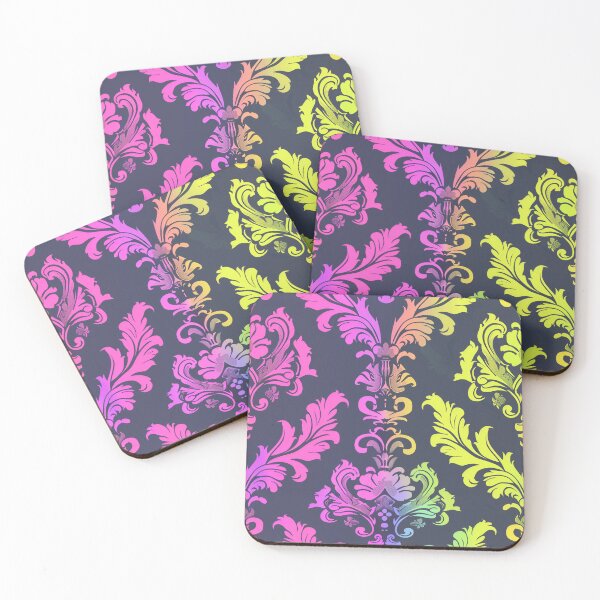 Item preview, Neon Rococo: Luminous Scrolls designed and sold by Chreggie.