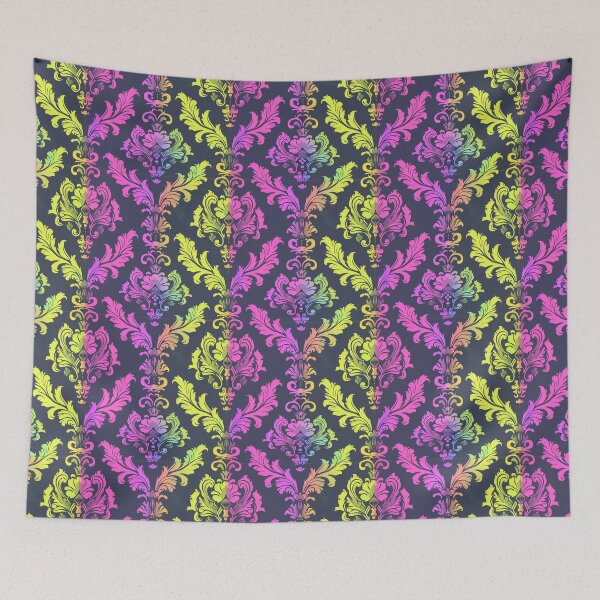 Item preview, Neon Rococo: Luminous Scrolls designed and sold by Chreggie.