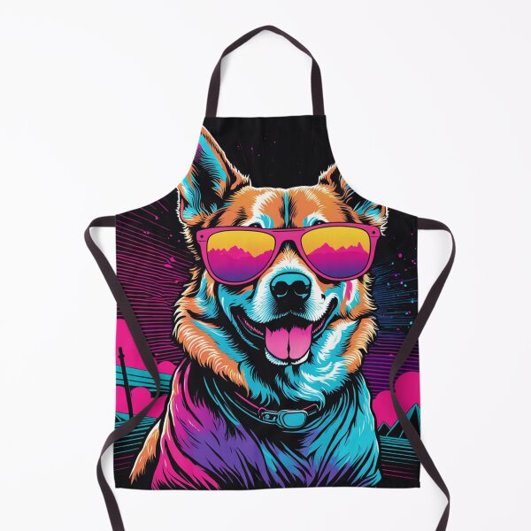 Item preview, When your little dog adopts glasses, each gaze becomes a form of art, with the canine expression drawing lines of style in every moment designed and sold by Pulsant Paintings.