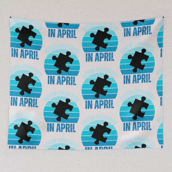 Item preview, I wear blue in April for autism awareness for my son/daughter,2024 designed and sold by erozzz.