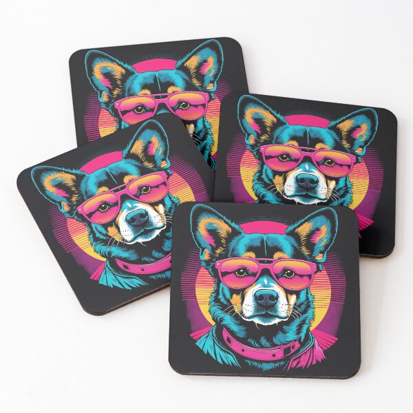 Item preview, When your little dog wears glasses, each hug becomes a cozy fashion moment, where fur and lenses meet in perfect harmony designed and sold by Pulsant  Paintings.