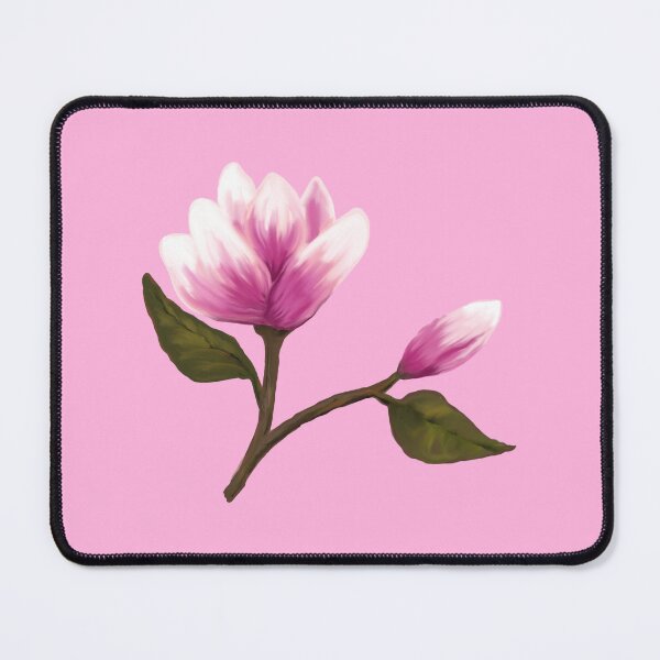 Item preview, Beautiful pink Magnolia Blossoms by Cherie(c)2024 designed and sold by CheriesArt.