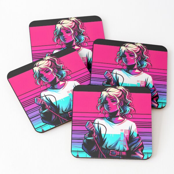 Item preview, "Neon Glitch Goddess 3.0 : Unleash Your Futuristic Style!" designed and sold by Cocodino ⭐⭐⭐⭐⭐.