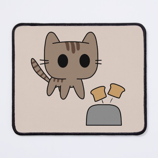 Item preview, Brown tabby cat scared by toaster designed and sold by Cre8iveCat.