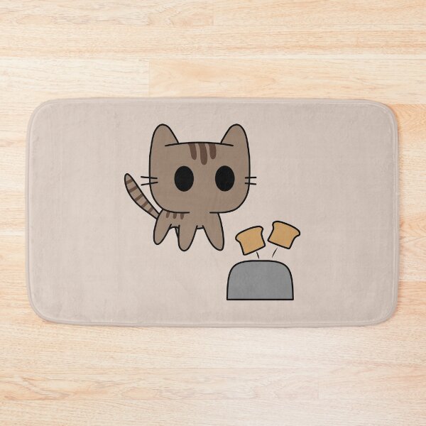 Item preview, Brown tabby cat scared by toaster designed and sold by Cre8iveCat.
