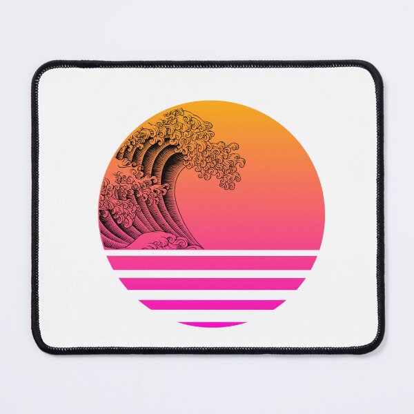 Item preview, retro ocean waves designed and sold by Luisshopp.