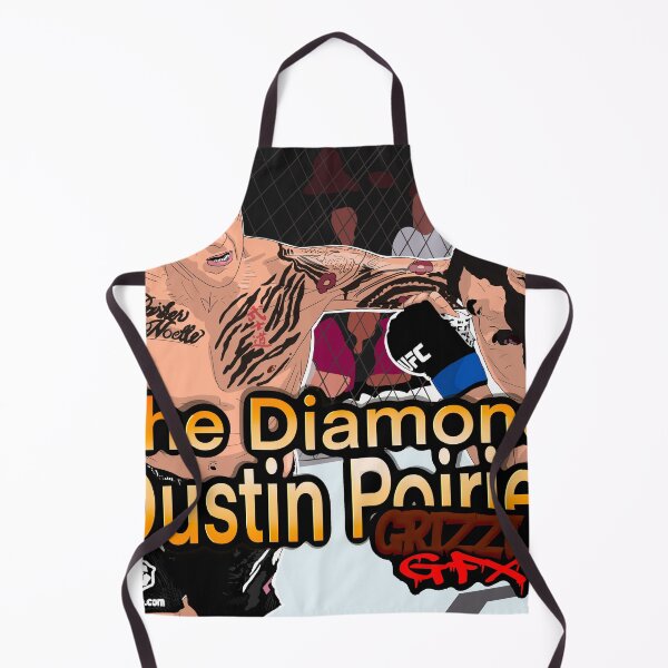 Item preview, Then diamond Dustin Poirier Knocking Out Benoit St Denis at UFC 299 in Miami designed and sold by GrizzlyCollective.
