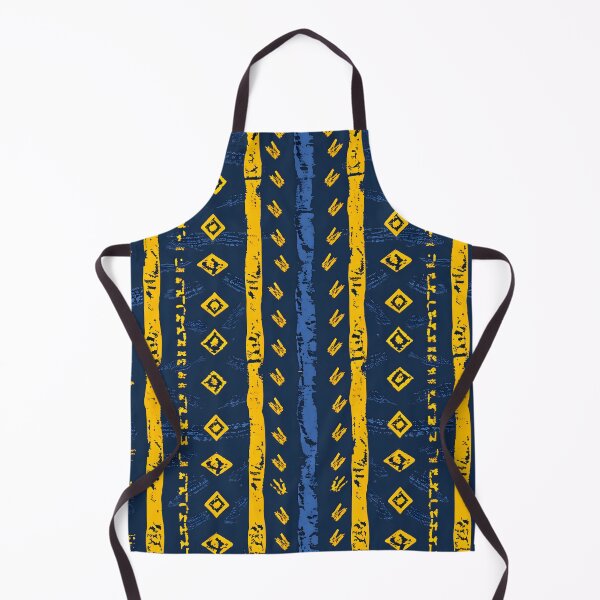 Item preview, African Bogolan Seamless Pattern - Bogo Blue  designed and sold by JD72shirtshop.