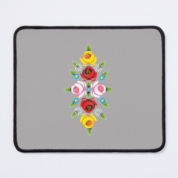 Item preview, Roses and Castle Narraowboat Canal Art Grey background vertical designed and sold by Running-Duck.