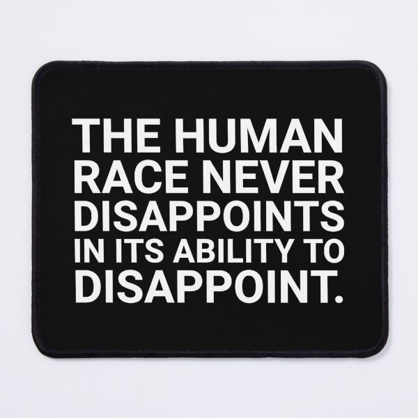 Item preview, The human condition white text design designed and sold by Rachel the Artist .