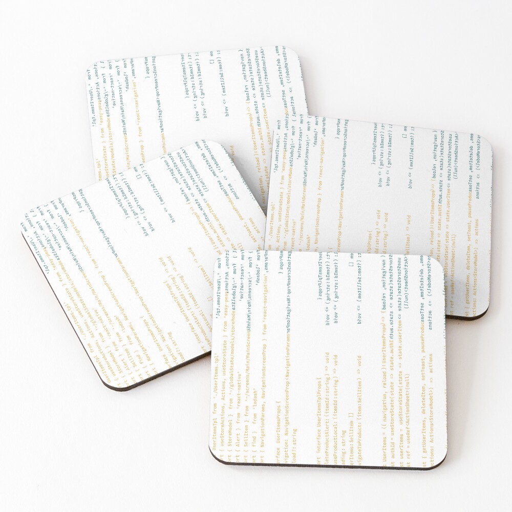 Item preview, Coasters (Set of 4) designed and sold by CarolinasDsgns.