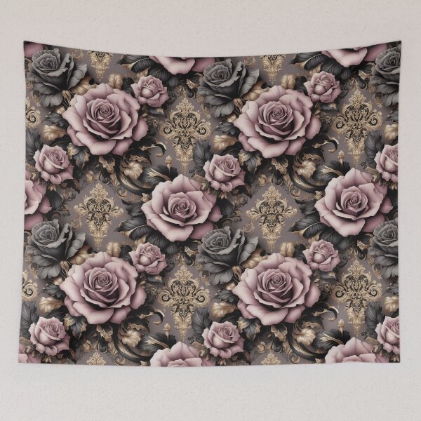 Item preview, Mauve Baroque Inspired Roses designed and sold by DesignsByPrnces.