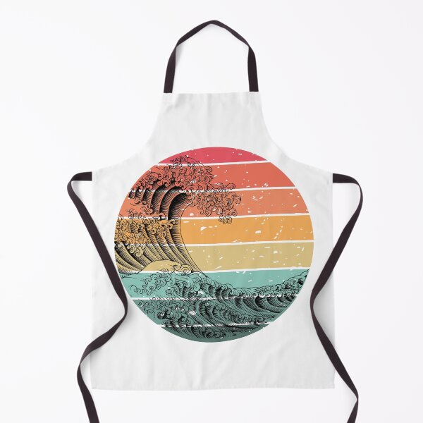 Item preview, retro ocean waves designed and sold by Luisshopp.