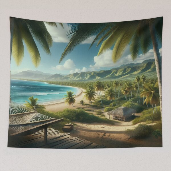 Item preview, Tranquility Beneath the Palm designed and sold by LATINOERRANTES.