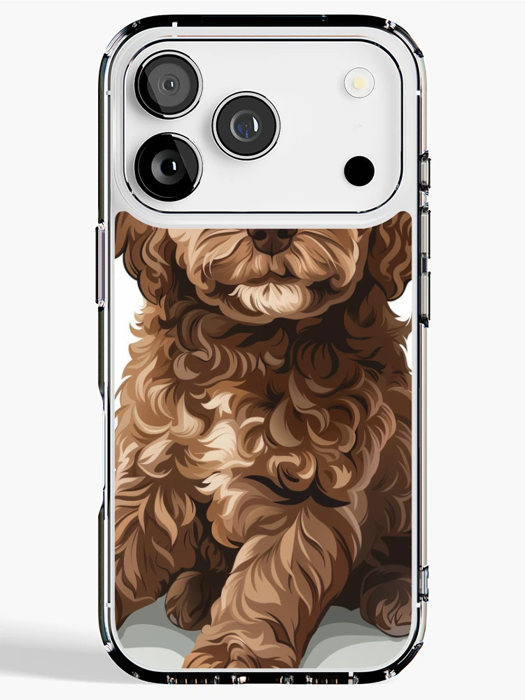 Thumbnail 1 of 5, iPhone Case, Cockapoo designed and sold by WebBoutique.