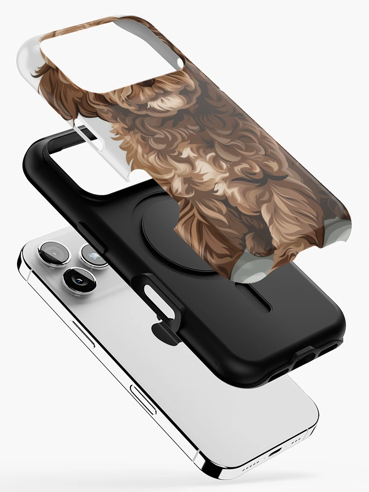 Thumbnail 2 of 4, iPhone Case, Cockapoo designed and sold by WebBoutique.