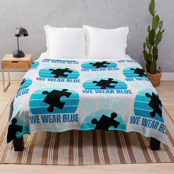 Item preview, Love, I wear blue in April for autism awareness for my son/daughter,2024 designed and sold by erozzz.