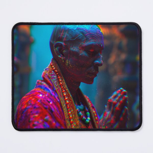 Item preview, Cyberpunk Monk designed and sold by taoistviking.