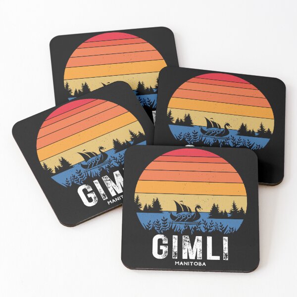 Item preview, Gimli Manitoba Viking Vintage Sunset designed and sold by Christine Layne.