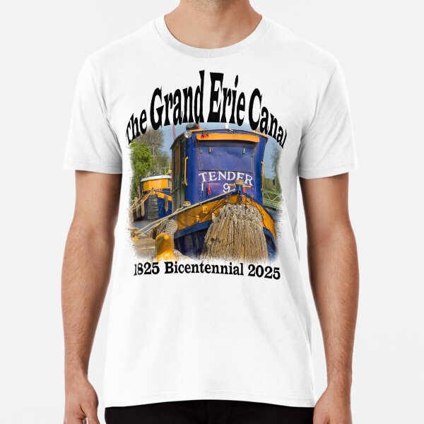 Item preview, Erie Canal 2025 Bicentennial two service boats moored near Rochester designed and sold by Lowbridge1.