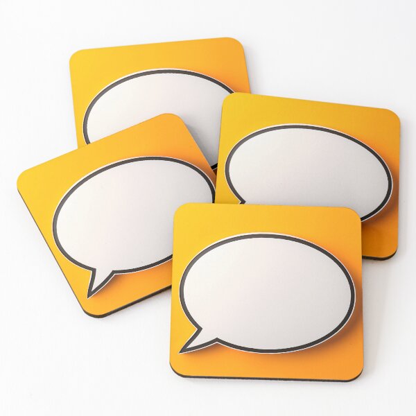 Item preview, A white speech bubble, with a black outline  designed and sold by etherinkAI.