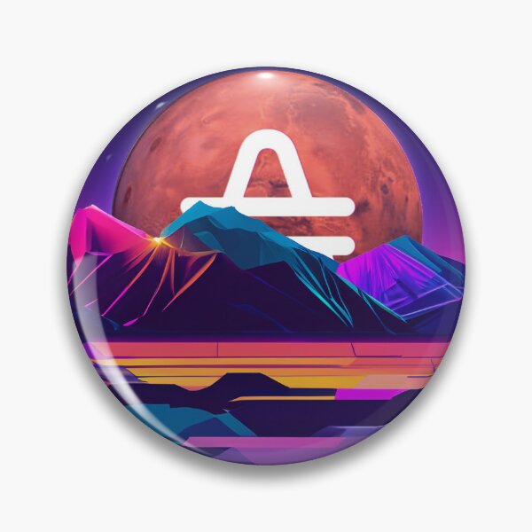 Item preview, Amp Mars Rising Over Mountains designed and sold by LionBrew.