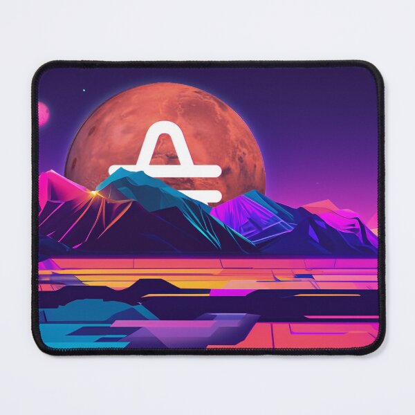 Item preview, Amp Mars Rising Over Mountains designed and sold by LionBrew.