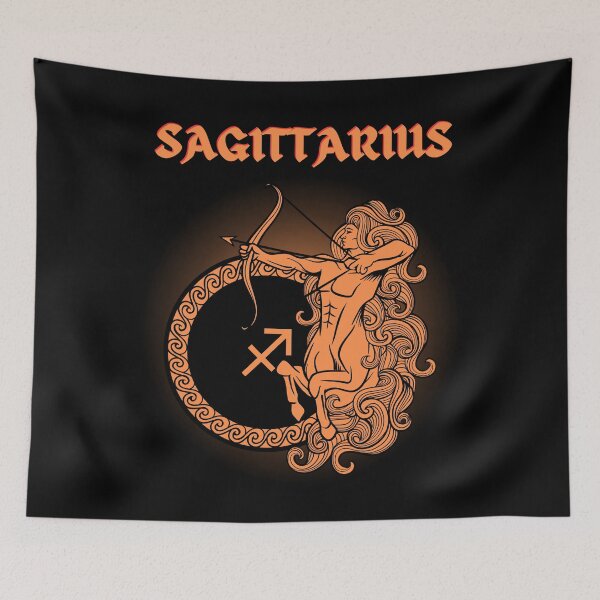 Item preview, Gothic Style Zodiac Sagittarius designed and sold by MysticZodiac.