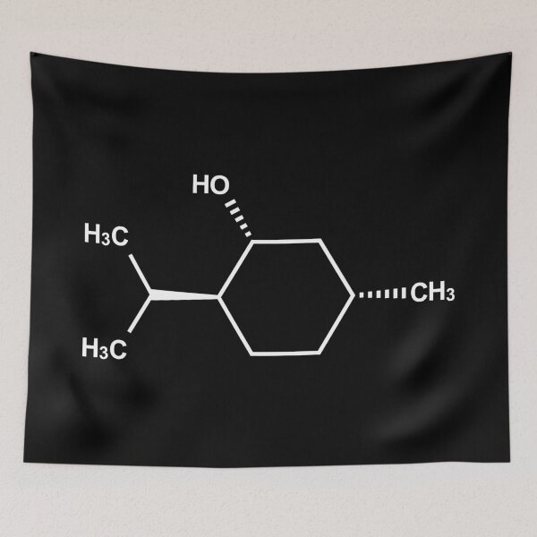 Item preview, Menthol chemical molecule structure designed and sold by Girih.