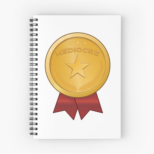 Item preview, Mediocrity Medal designed and sold by llamasonthellam.