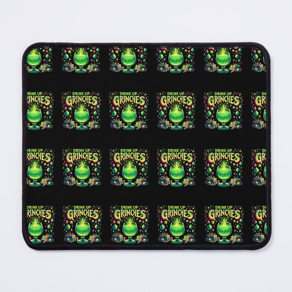 Item preview, Drink Up Grinches: Festive Image for Stylish Clothing designed and sold by Gatsbird Design.