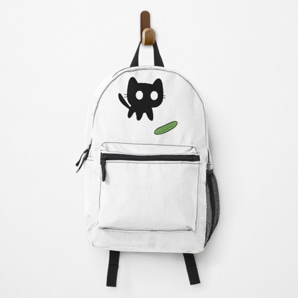Item preview, Black cat scared by cucumber designed and sold by Cre8iveCat.
