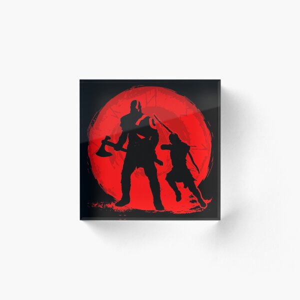 God of War 4 Acrylic Block