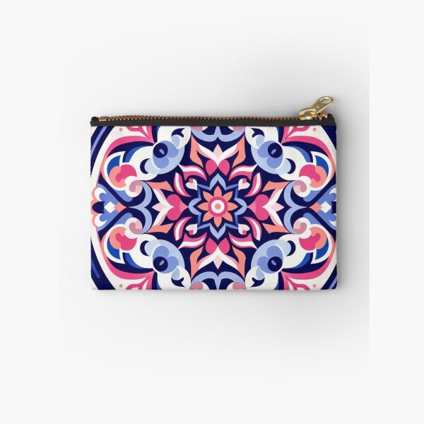 Item preview,  Magenta Iberian single circle tile designed and sold by Designs2Camille.
