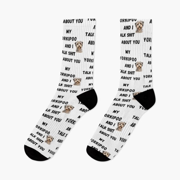 Item preview, My Yorkipoo and I Talk $hit designed and sold by Fredster1966.