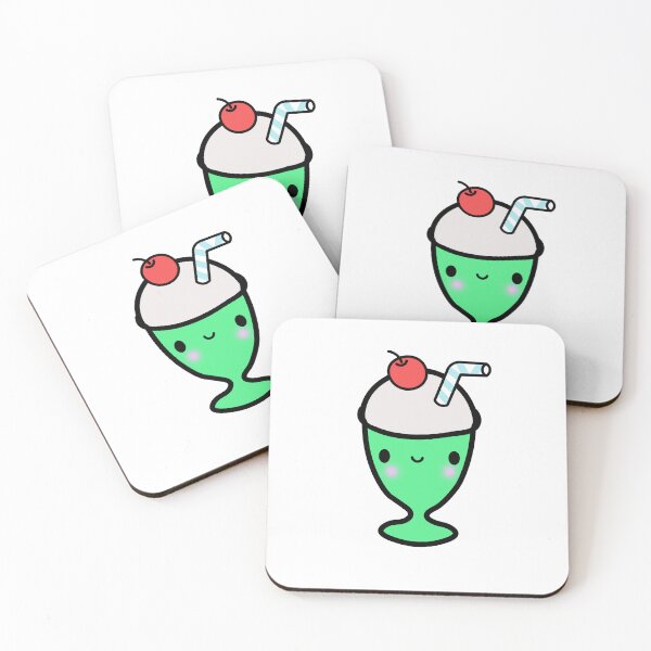 Item preview, Japanese Kawaii Melon Soda Float! designed and sold by mariekawaii.