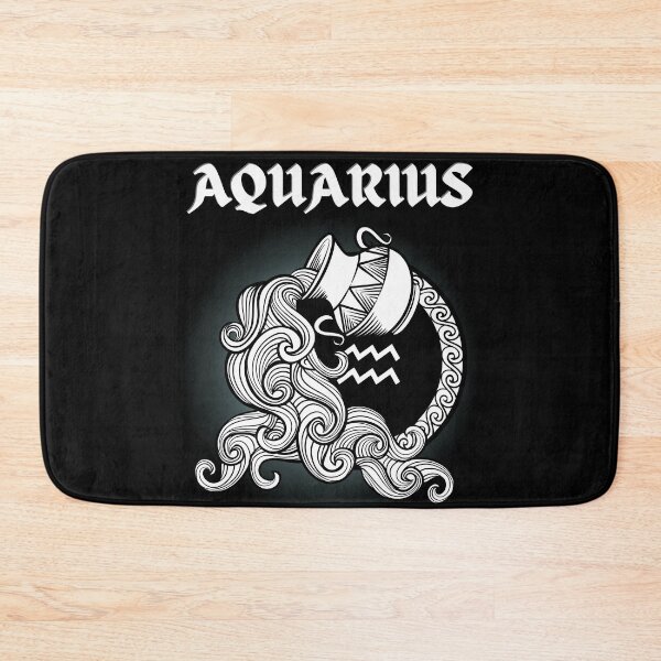 Item preview, Gothic Style Zodiac Aquarius designed and sold by MysticZodiac.