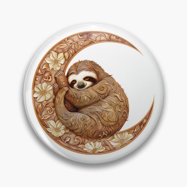 Item preview, The Golden Slumbering Sloth designed and sold by JStuartArt.