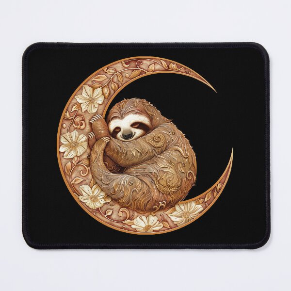 Item preview, The Golden Slumbering Sloth designed and sold by JStuartArt.