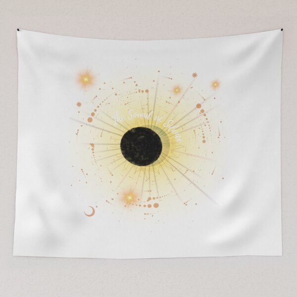 Item preview,  Solar eclipse April 8th 2024 - moon blocks out sun designed and sold by rocklegends99.