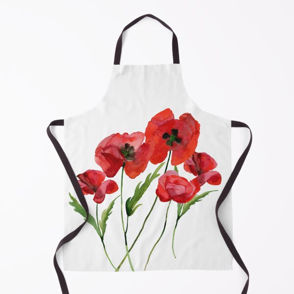 Item preview, Red poppys designed and sold by Aldaesthetics.