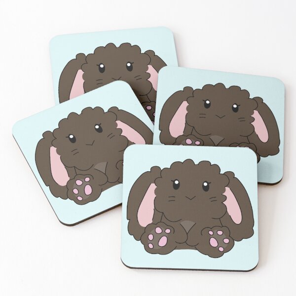 Item preview, Cute Brown Lop Bunny designed and sold by PaintedDolphin.