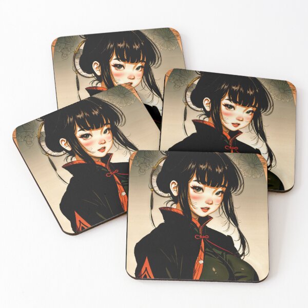 Item preview, Beautiful Manga Style Asian Samurai Girl  designed and sold by NPC-Trader.