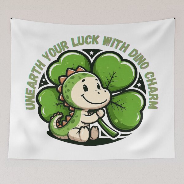 Item preview, Unearth your luck with Dino charm designed and sold by DShirtRepublic.