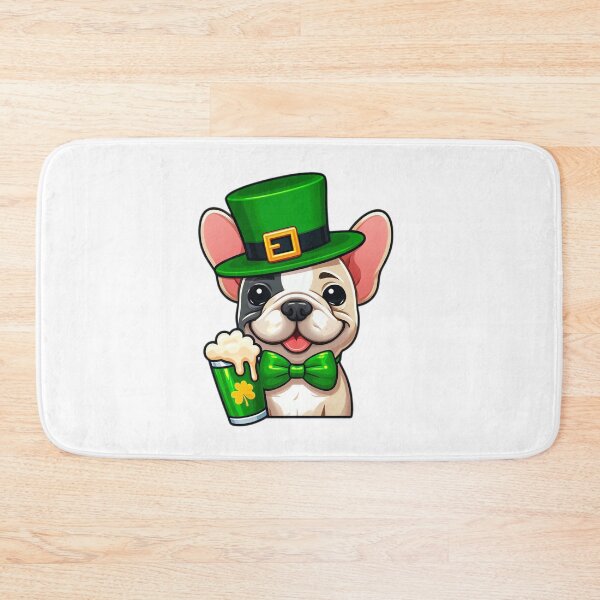Item preview, Frenchie Frolics: St. Paddy's Brew Bash designed and sold by EpicPaws.