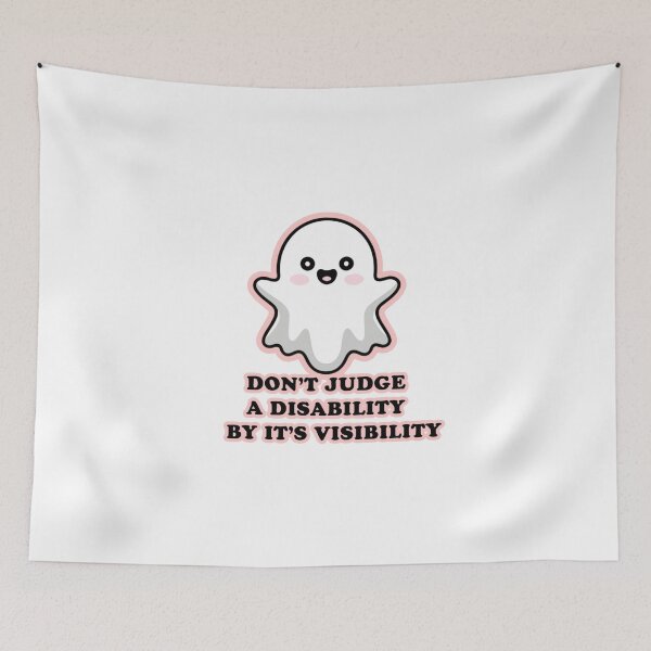 Item preview, Don't judge a disability By its visiblity  designed and sold by artzaka.