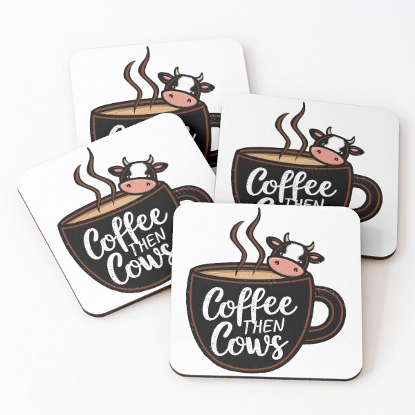 Item preview, Coffee Then Cows designed and sold by Psycho-Crazy.