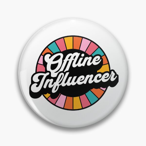 Item preview, Offline Influencer Bright Colors designed and sold by MyPetMinotaur.